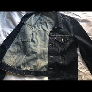 Levi's Men's Dark Wash Denim Jacket
